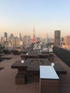 GーBASE田町屋上