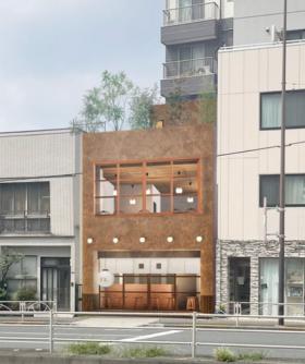 中延駅前店舗ビルの外観写真